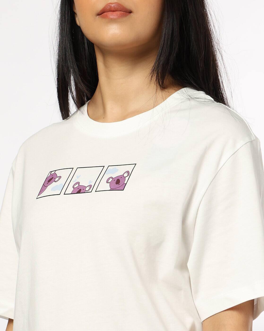 Women Graphic Print T-Shirt & Pyjamas Sets