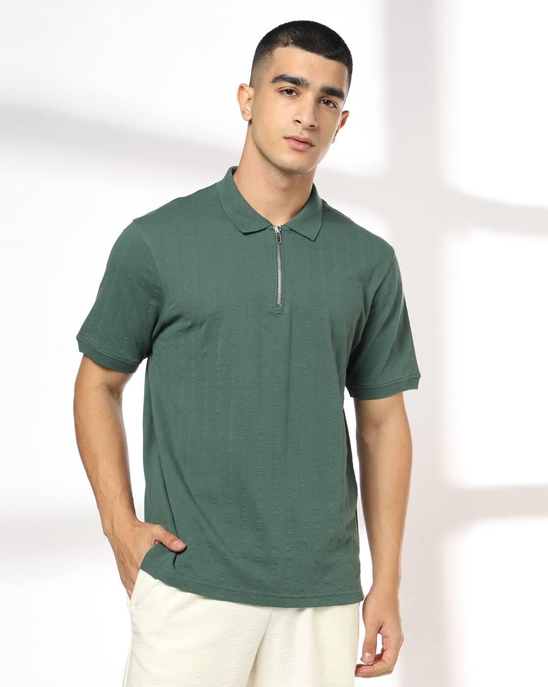 Men Regular Fit Polo T-Shirt