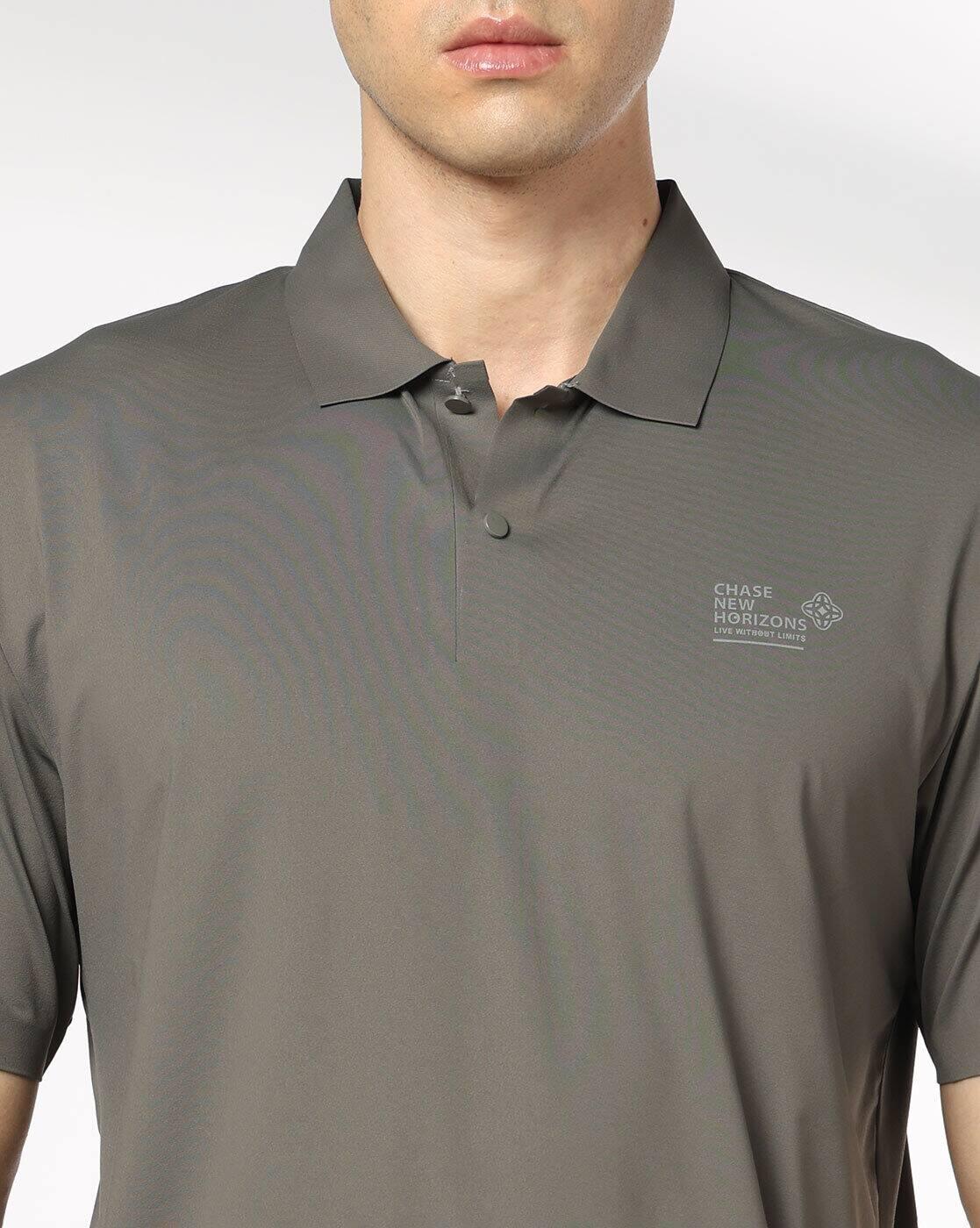 Men Regular Fit Polo T-Shirt