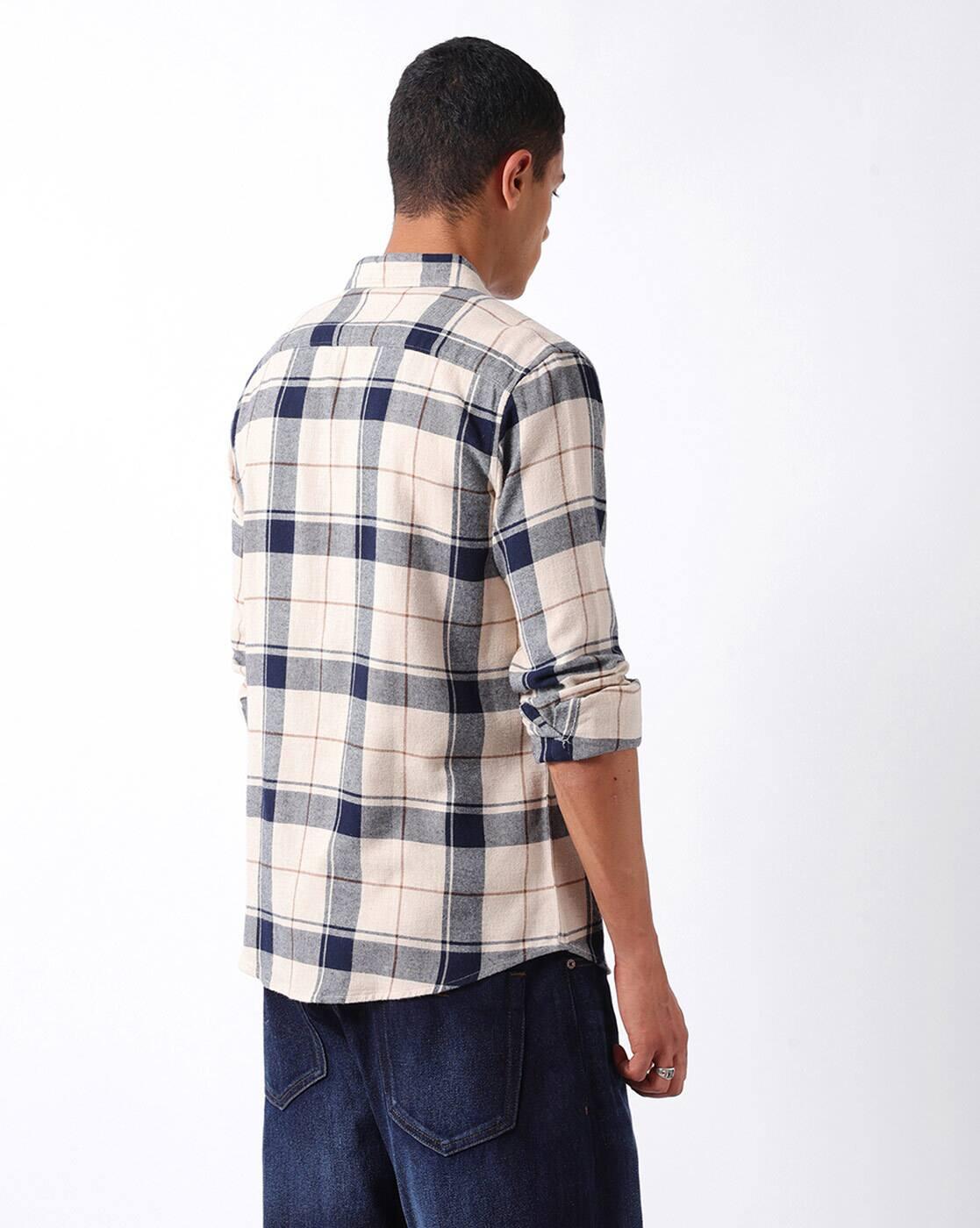 Checked Slim Fit Shirt