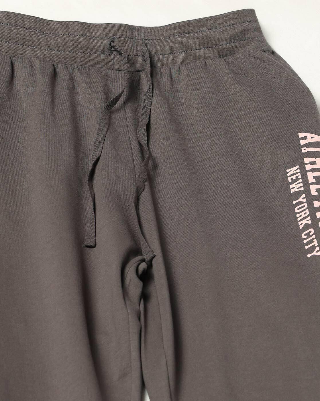 Women Typographic Print Joggers