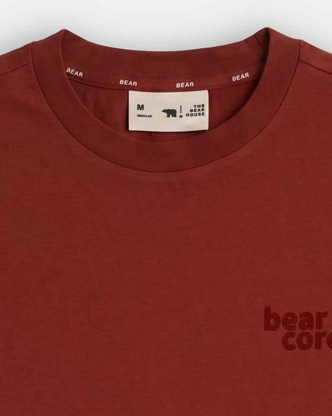 Men Solid Regular Fit Crew Neck Cotton T-Shirt