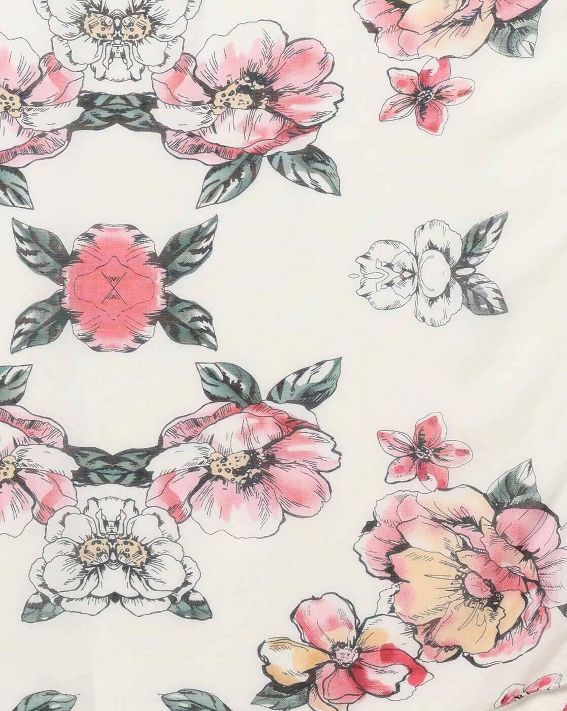 Women Floral Print Scarf