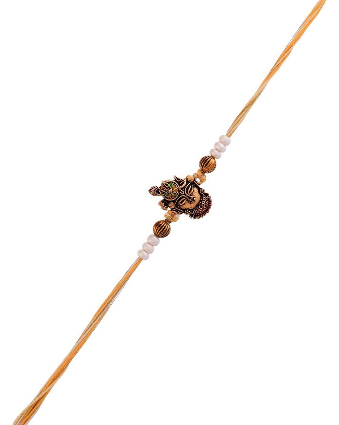 Men Enamel Tie-Up Rakhi