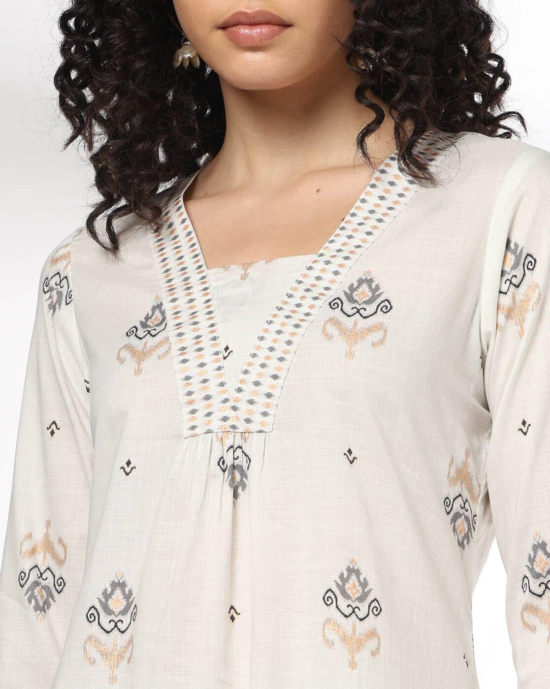 Women Printed Straight Kurta Suit Set