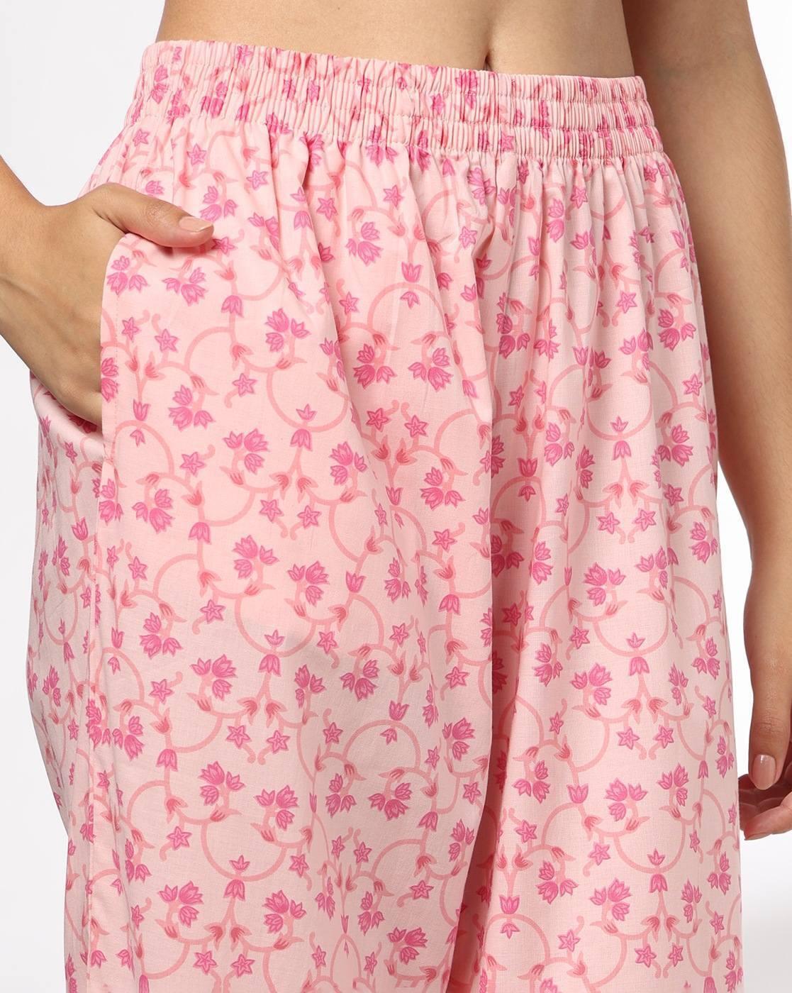 Women Floral Print Straight Kurta & Pants Set