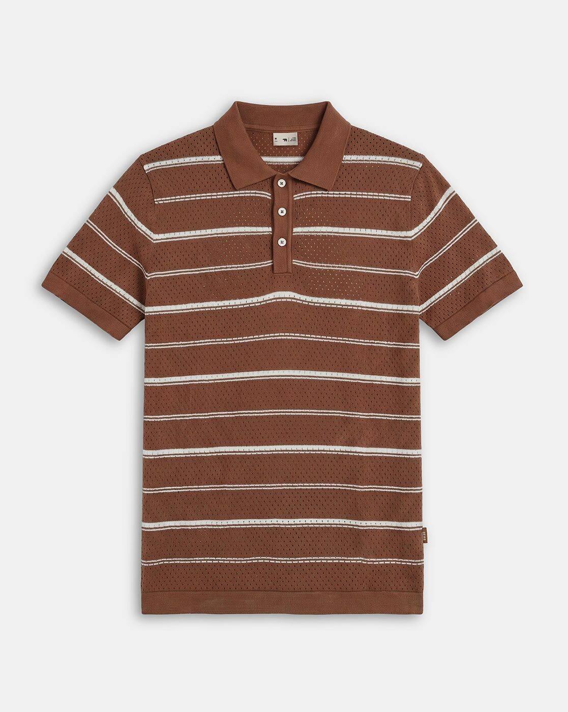 Striped Regular Fit Polo T-Shirt