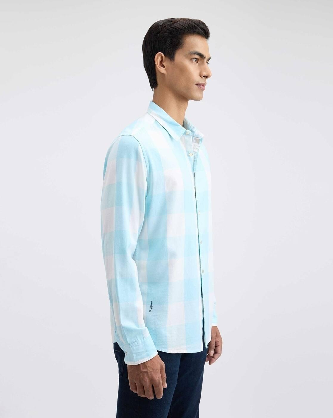 Men Checked Regular Fit Shirt