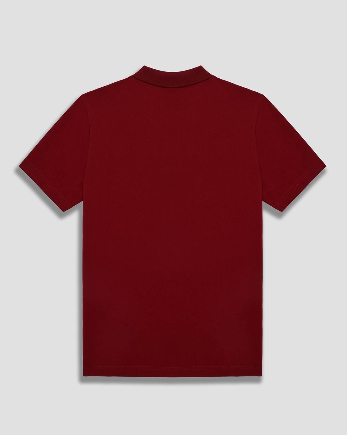 Men Pure Cotton Regular Fit Polo T-Shirt