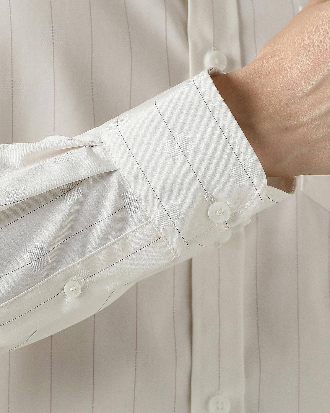 Men Striped Slim Fit  Shirt