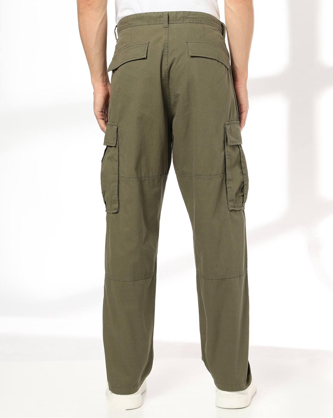 Men Loose Fit Cargo Pants