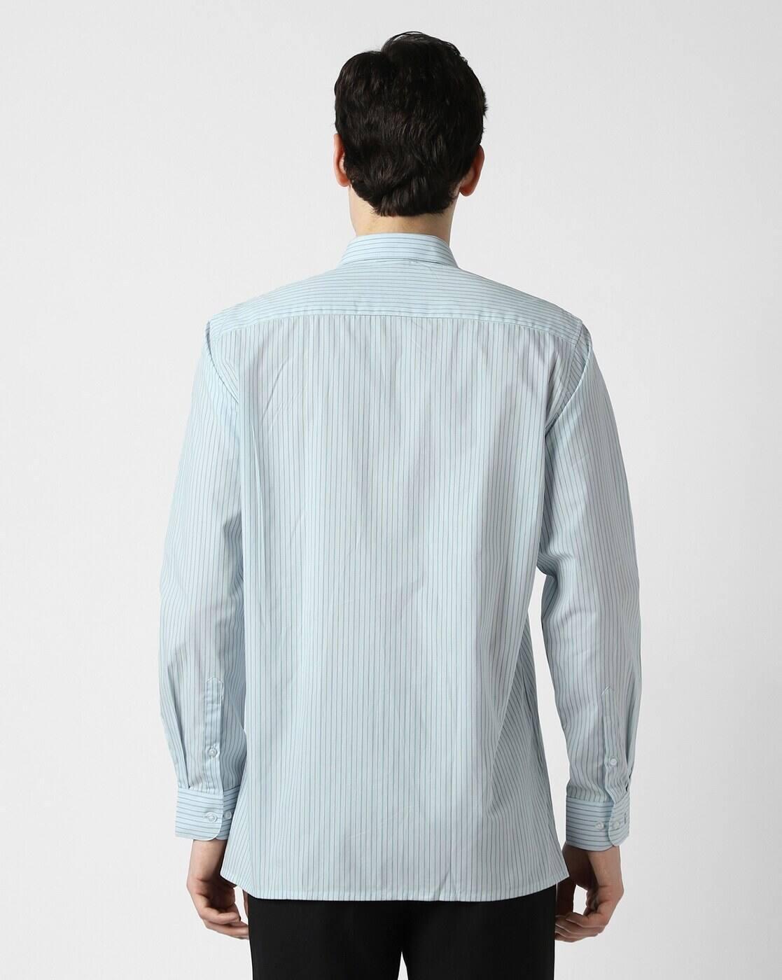 Men Striped Nuvo Fit Shirt
