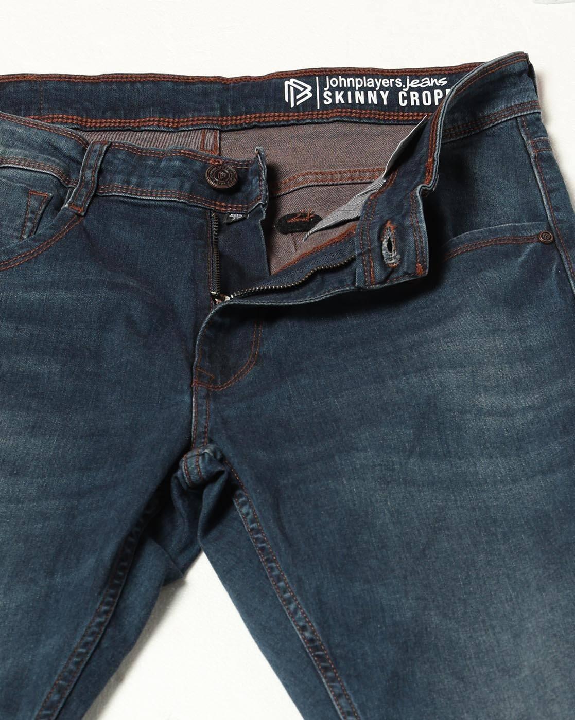 Men Ankle Length Skinny Fit Stretchable Jeans