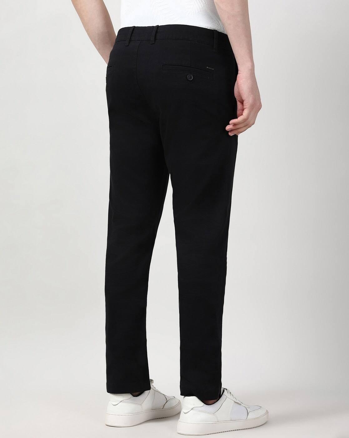 PE-AW25-MF- BOTTOMS TROUSERS, BLACK, 30