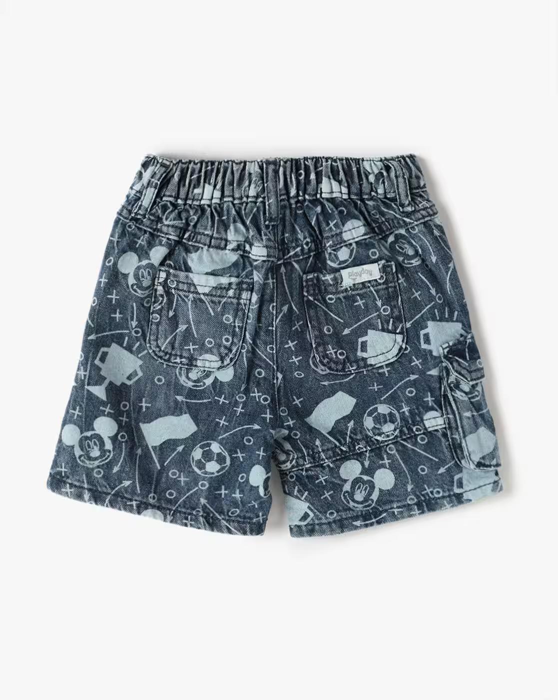 Boys Printed Regular Fit Shorts