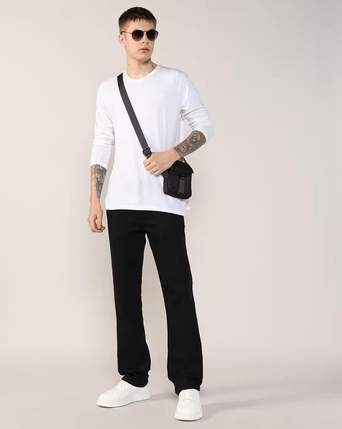 Men Mid-Rise Straight Denim Jeans