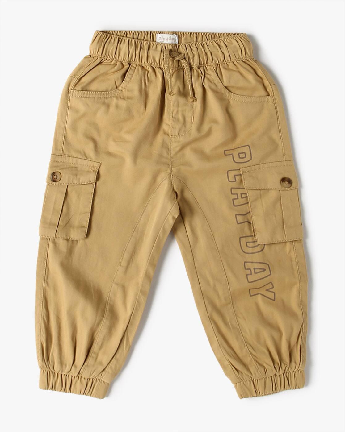 Boys Regular Fit Cargo Pants