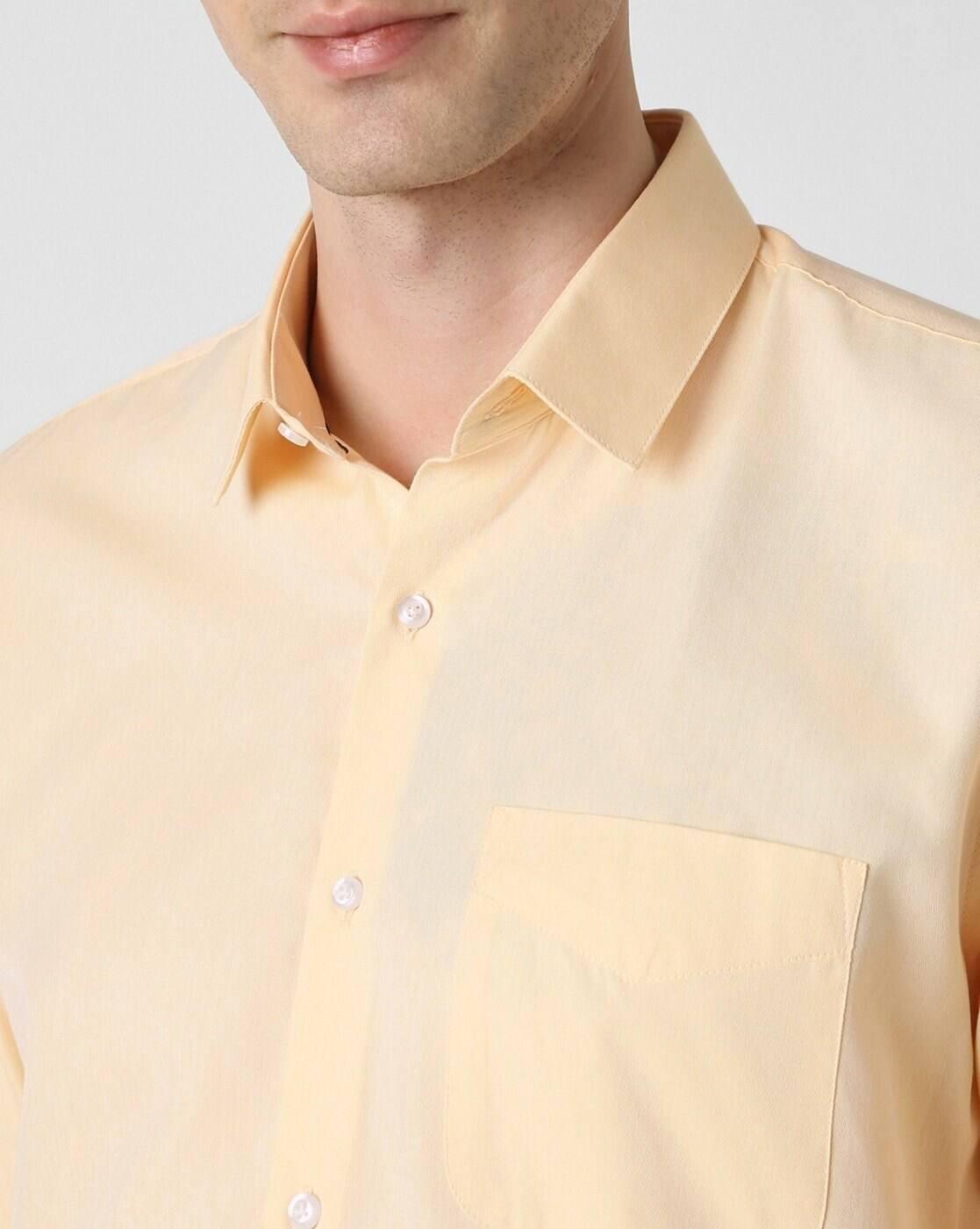 PE-SS26-MF-- TOPS SHIRTS, YELLOW, 39