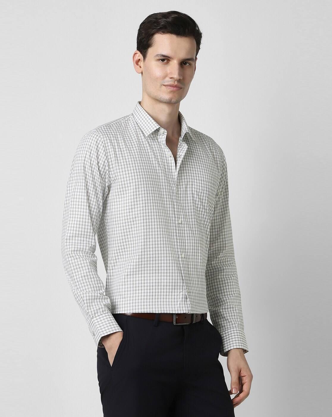 Men Checked Nuvo Fit Shirt