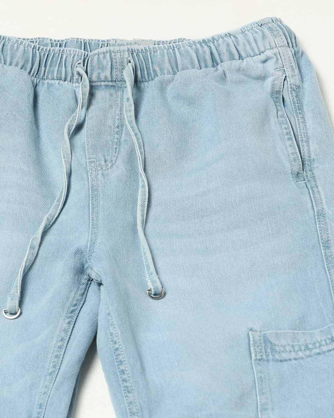 Women Mid-Rise Baggy Jeans