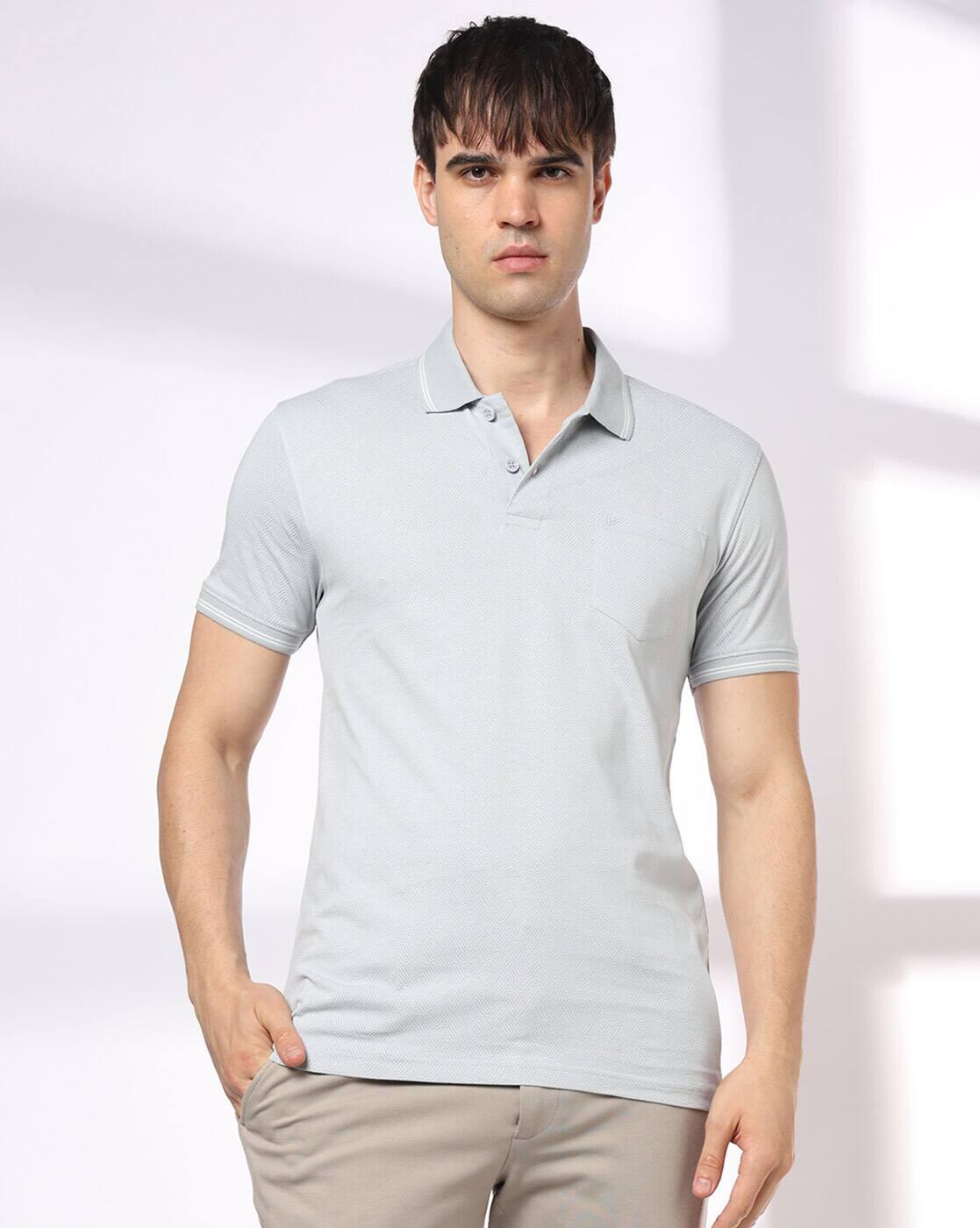 Men Slim Fit Polo T-Shirt