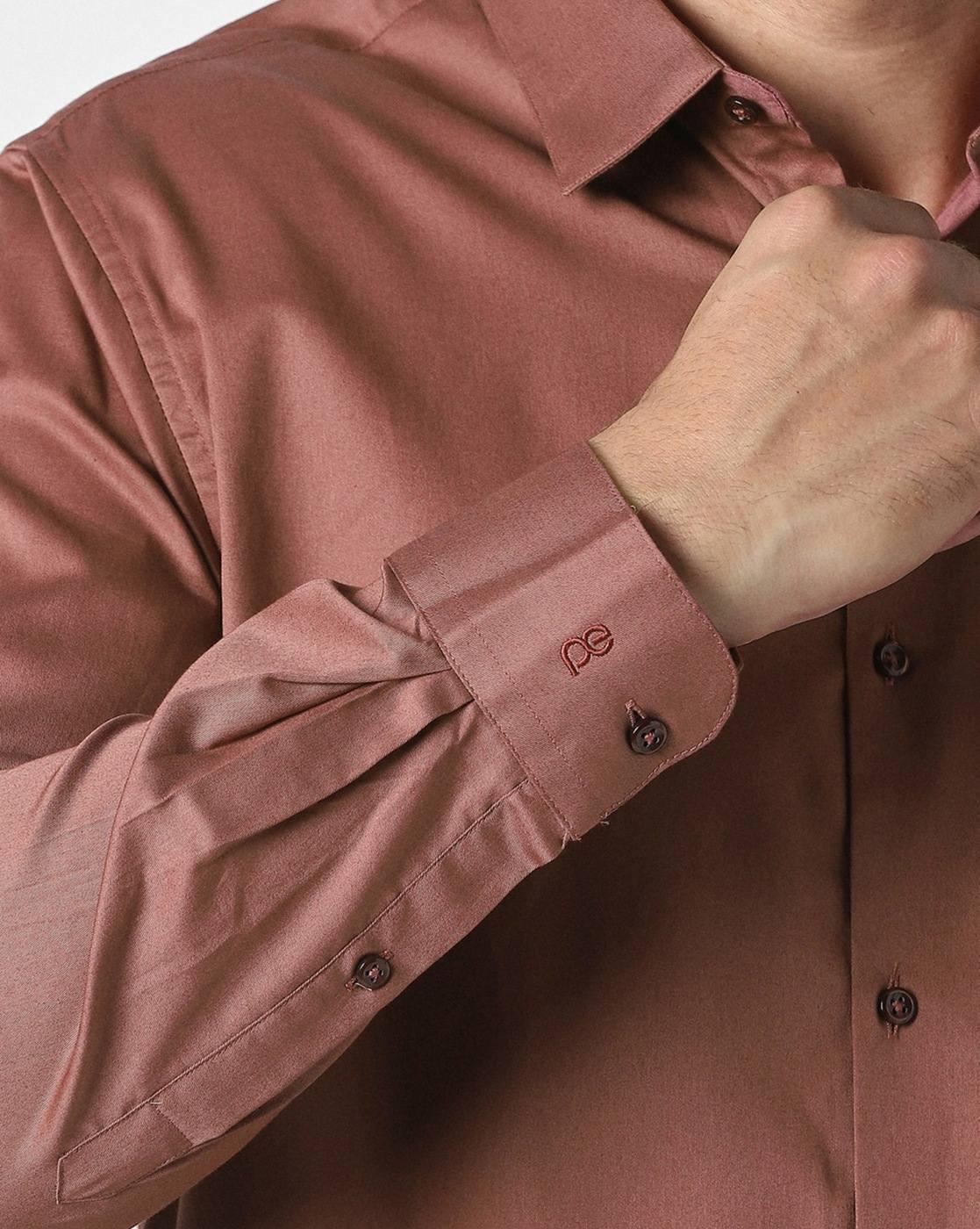 Men Slim Fit Cotton Shirt
