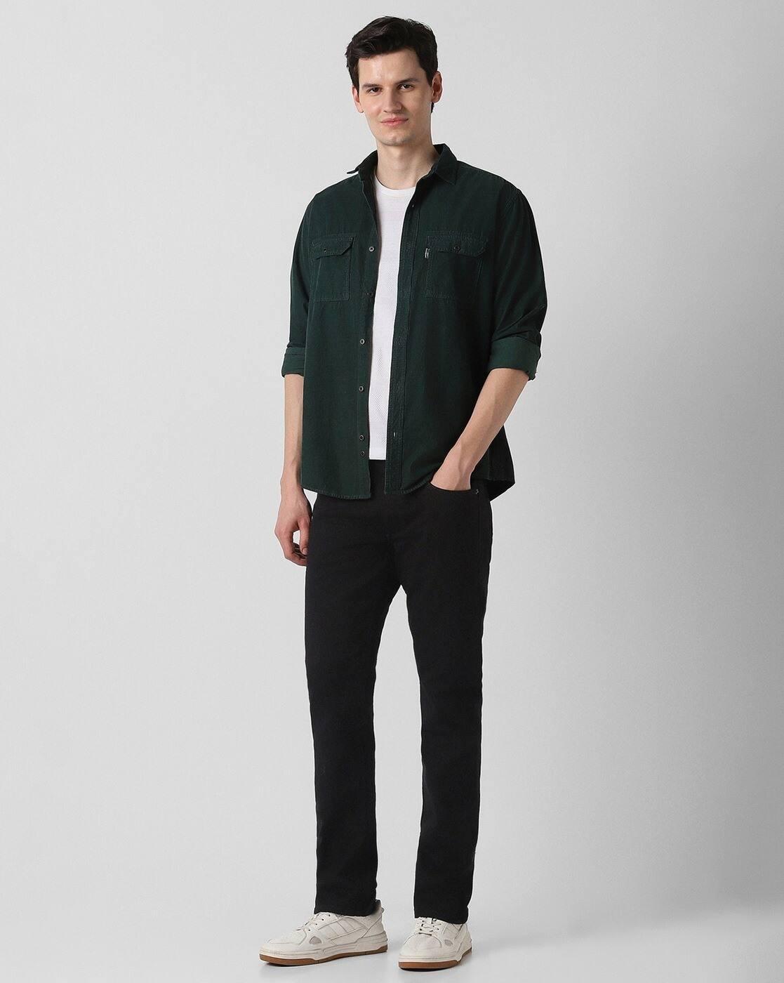 Men Mid-Rise Straight Jeans