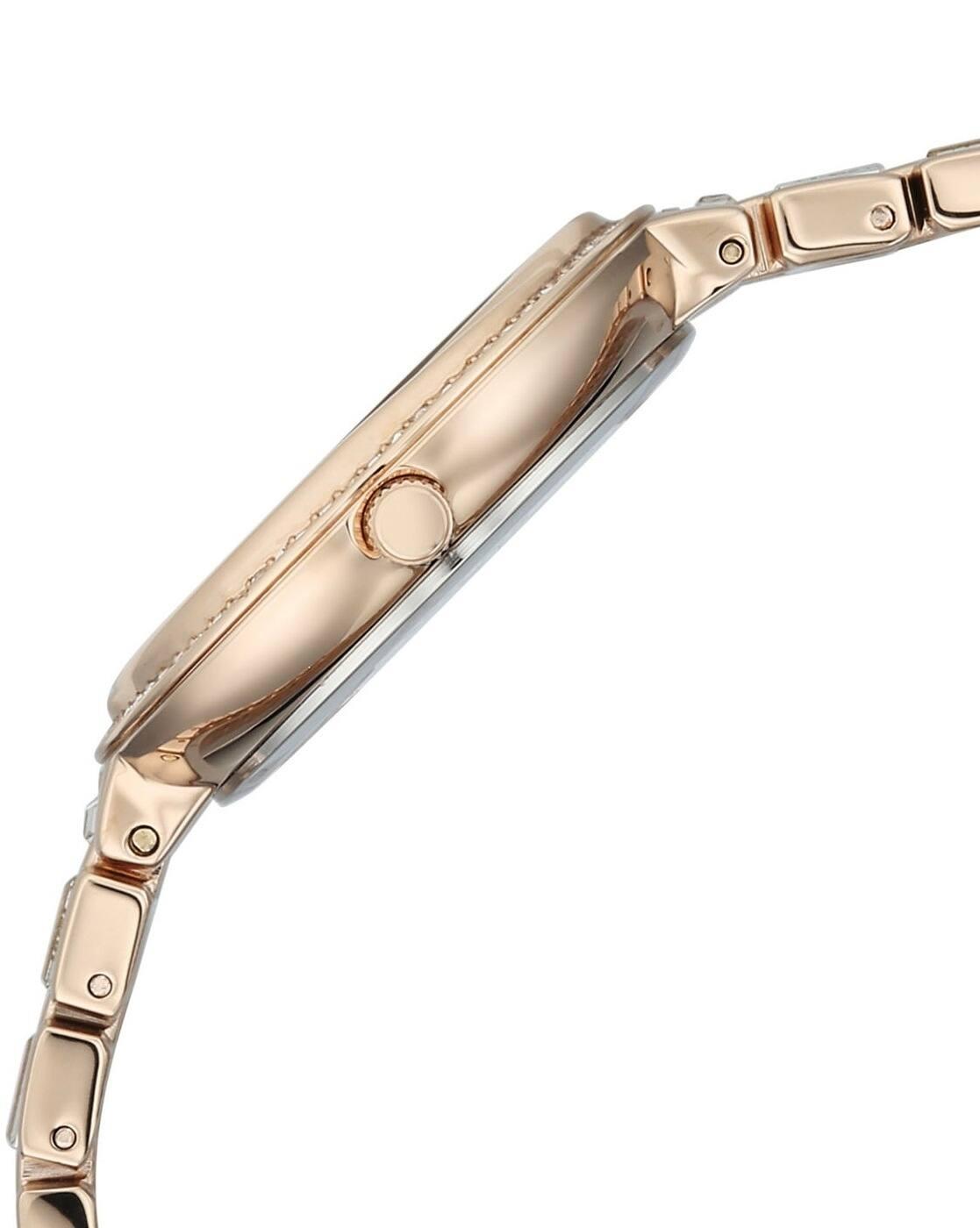 Women Spotlight 2.0 Brass Strap Analogue Watch-95424WM01