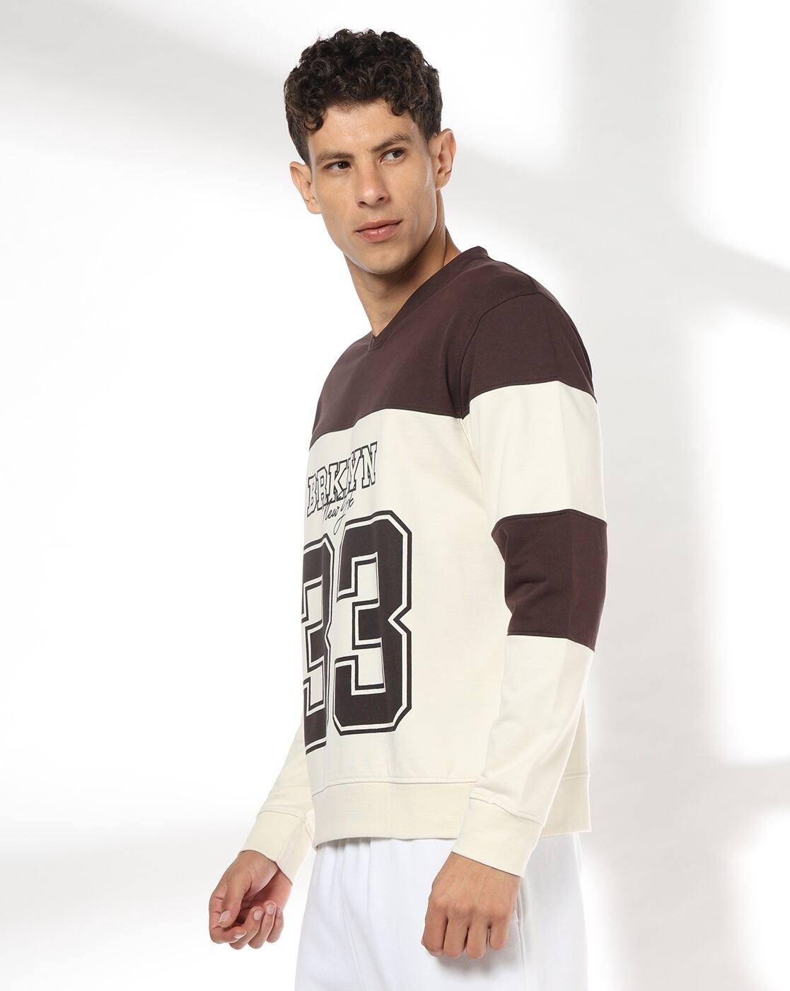 Men Printed Regular Fit Sweatshirt