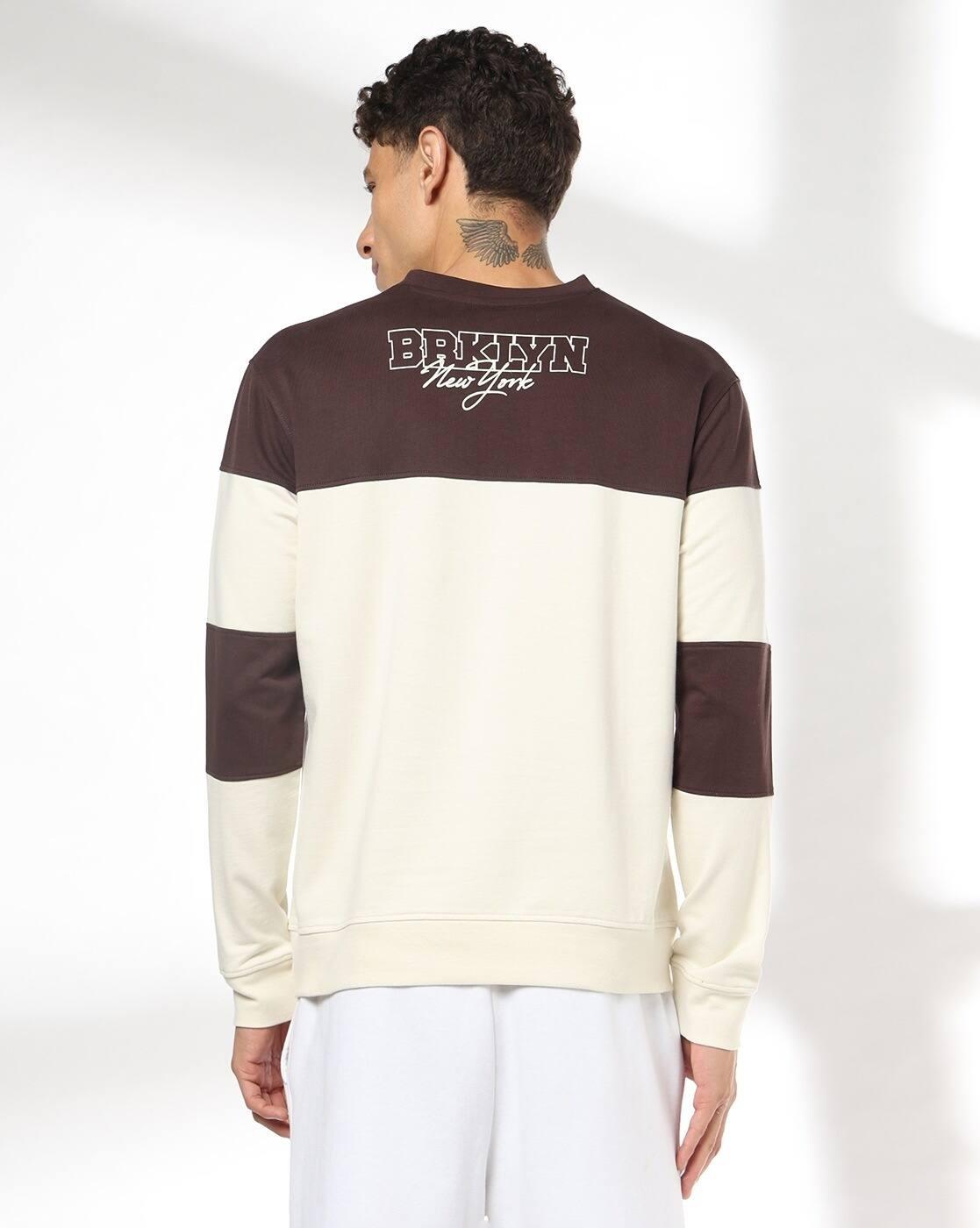 Men Printed Regular Fit Sweatshirt