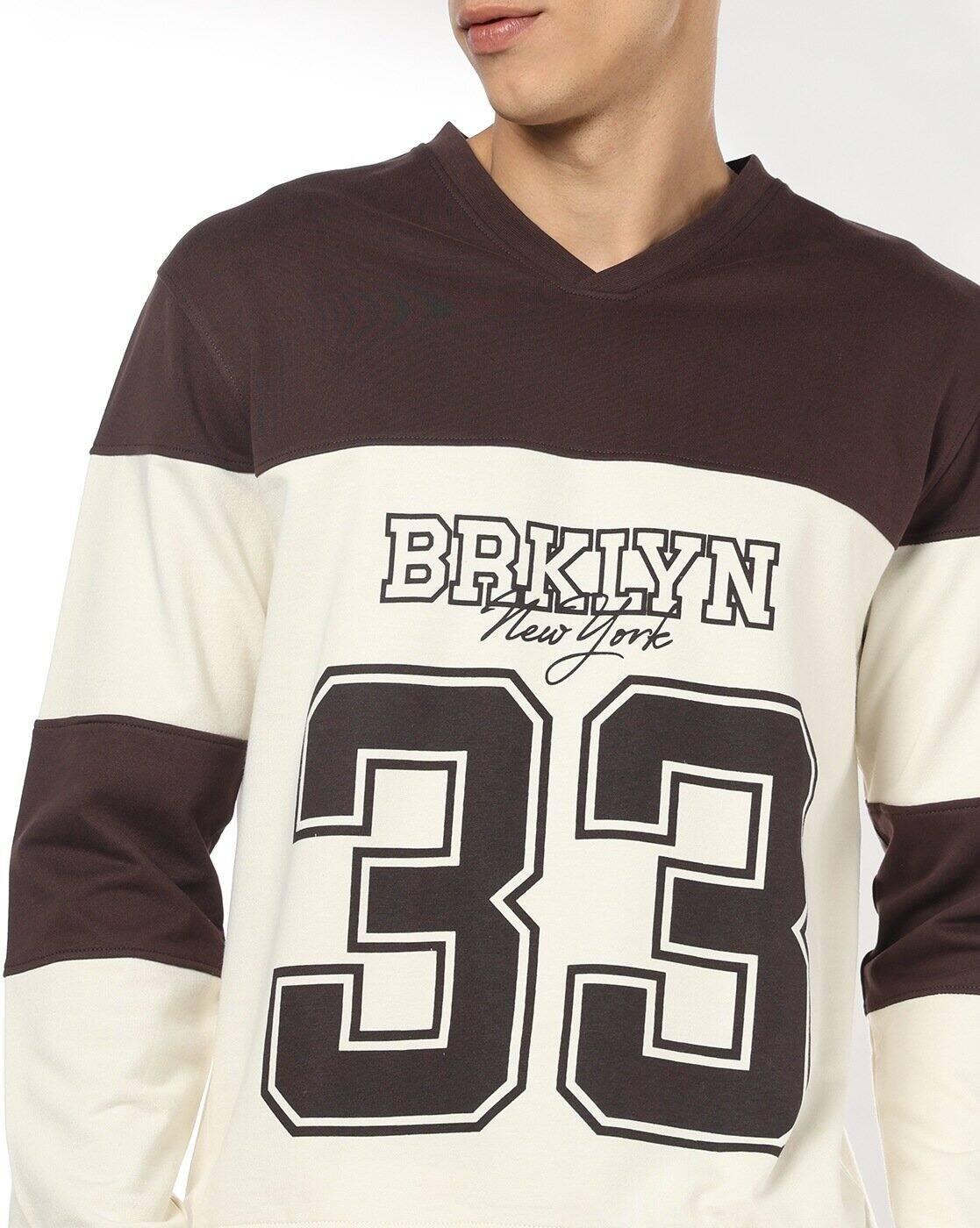 Men Printed Regular Fit Sweatshirt