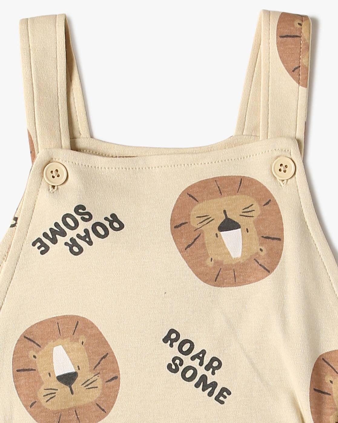 Aop Dungaree with T-Shirt
