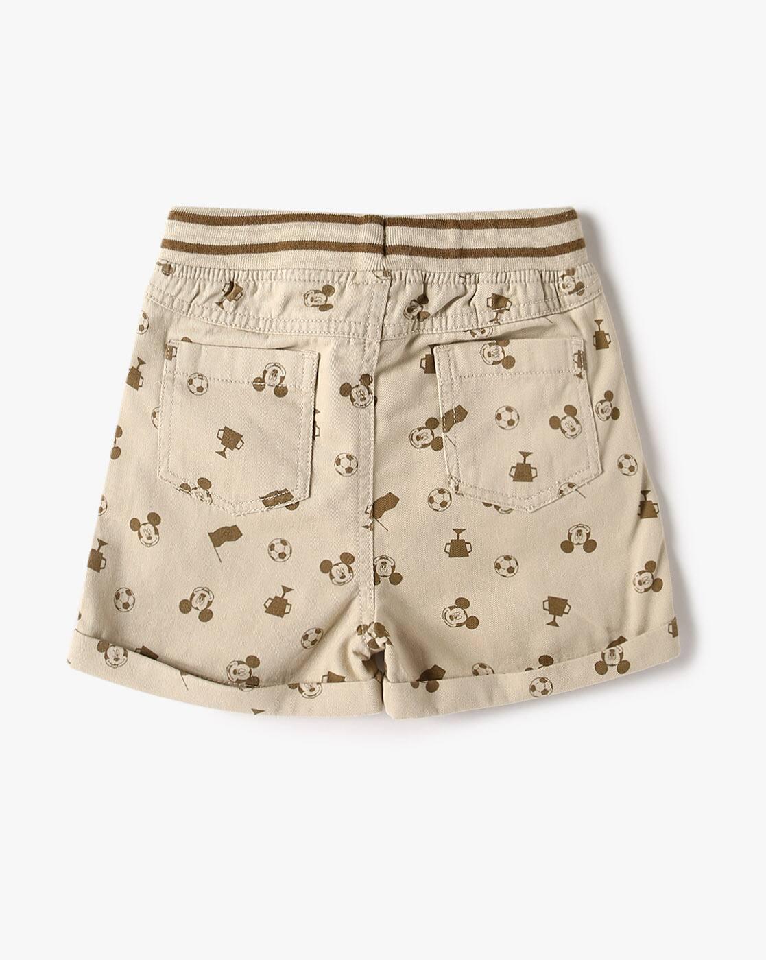 Boys Printed Cotton Shorts