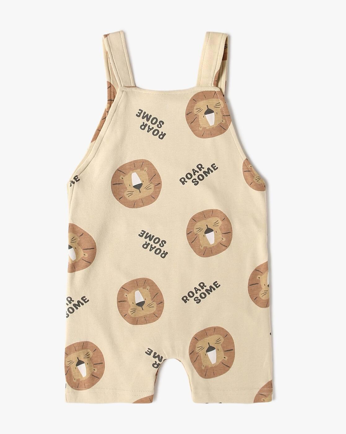 Aop Dungaree with T-Shirt