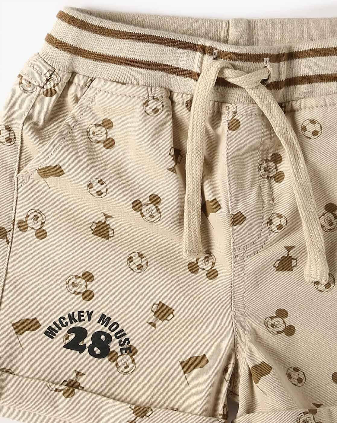 Boys Printed Cotton Shorts