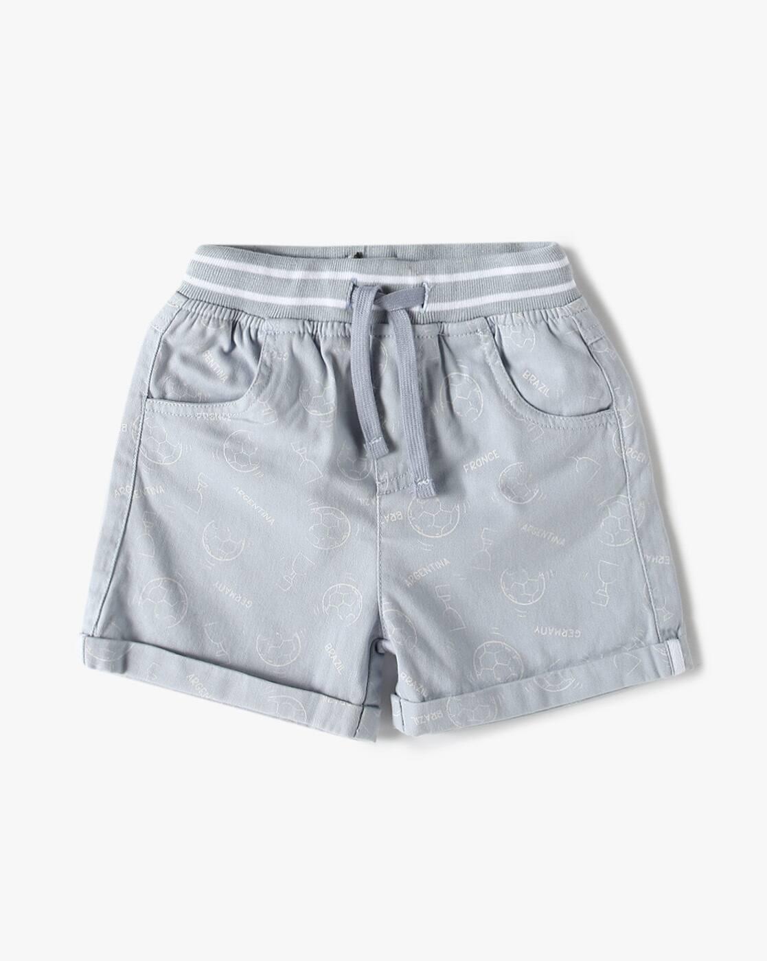 Boys All-Over Print Regular Fit Shorts