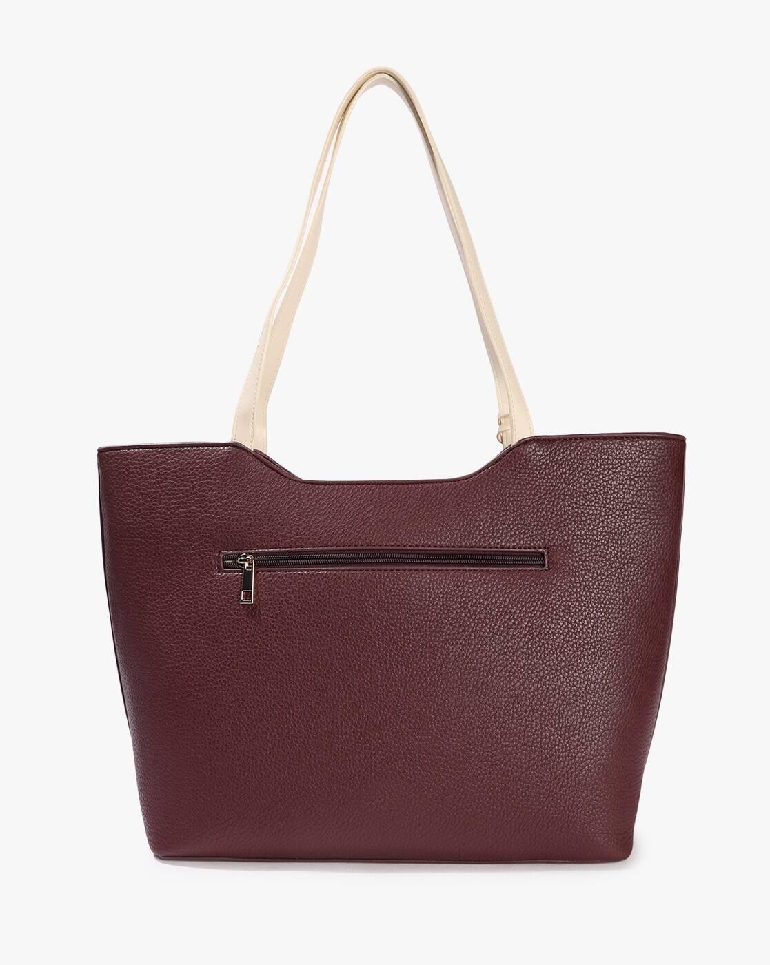 Women Patterned Tote Bag with Double Handles