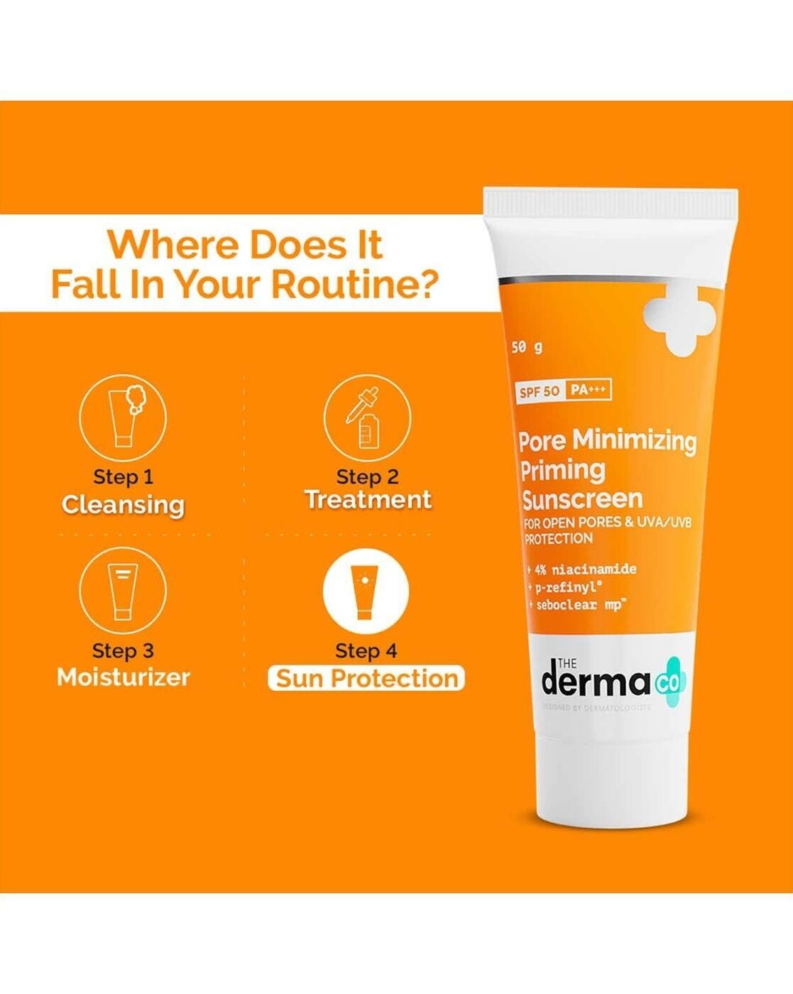 Pore Minimizing Priming Sunscreen With SPF 50 PA++