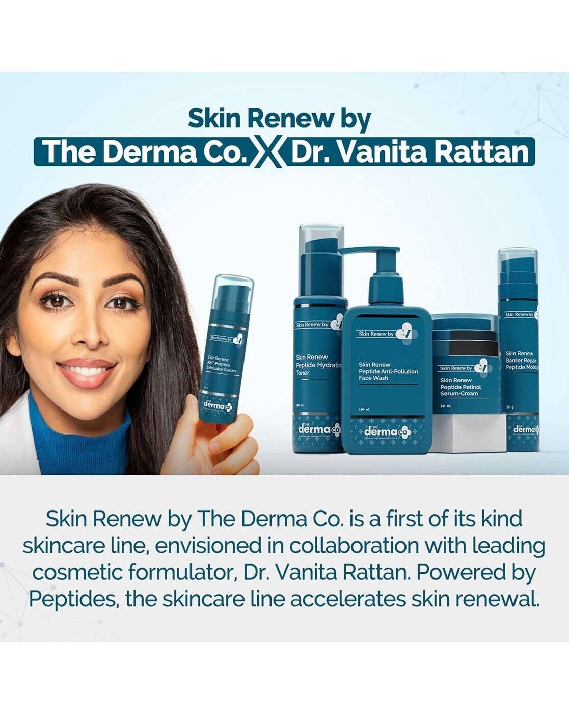 Skin Renew ABC Peptide Exfoliator Serum Mandelic Acid Salicylic Acid & Peptides