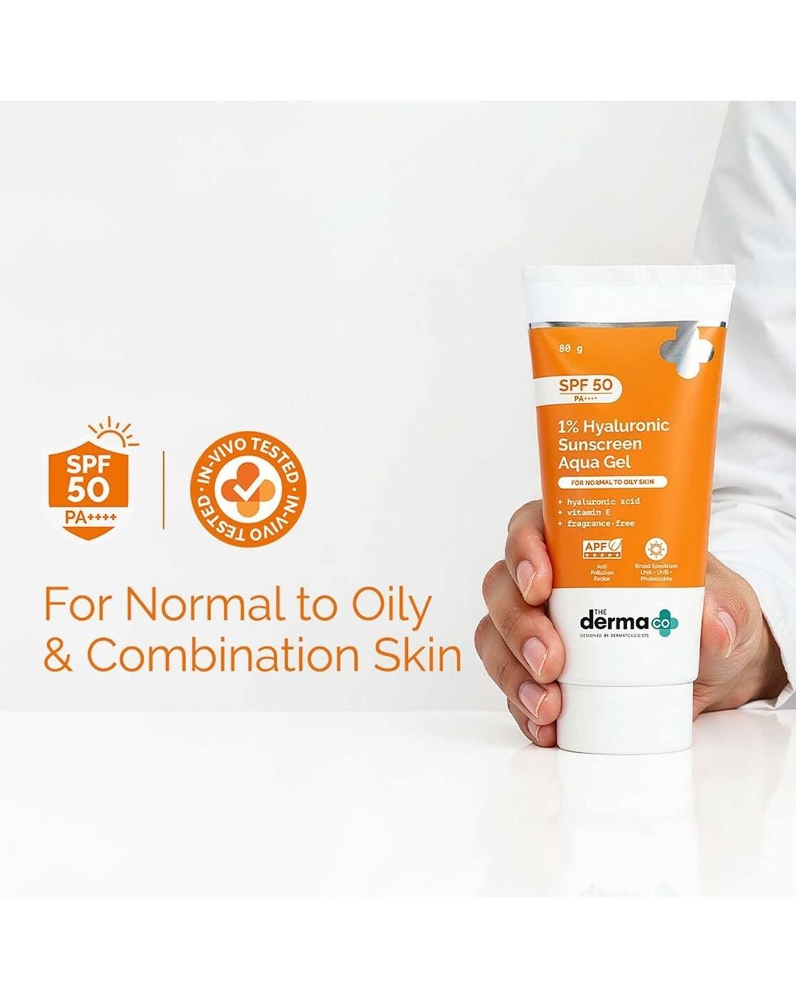 1 Hyaluronic Sunscreen Aqua Gel With SPF 50 PA++