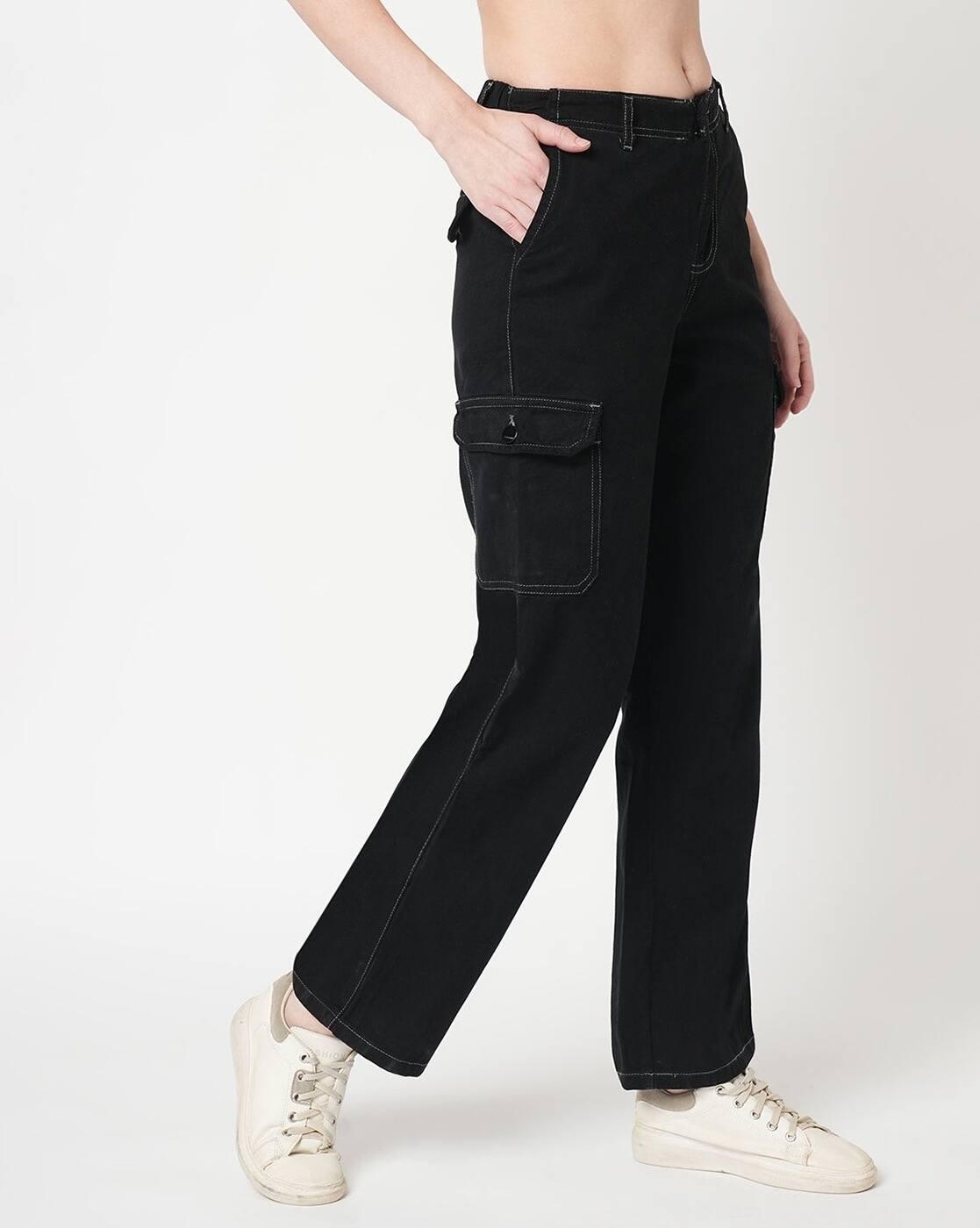 Women Relaxed Fit Cargos