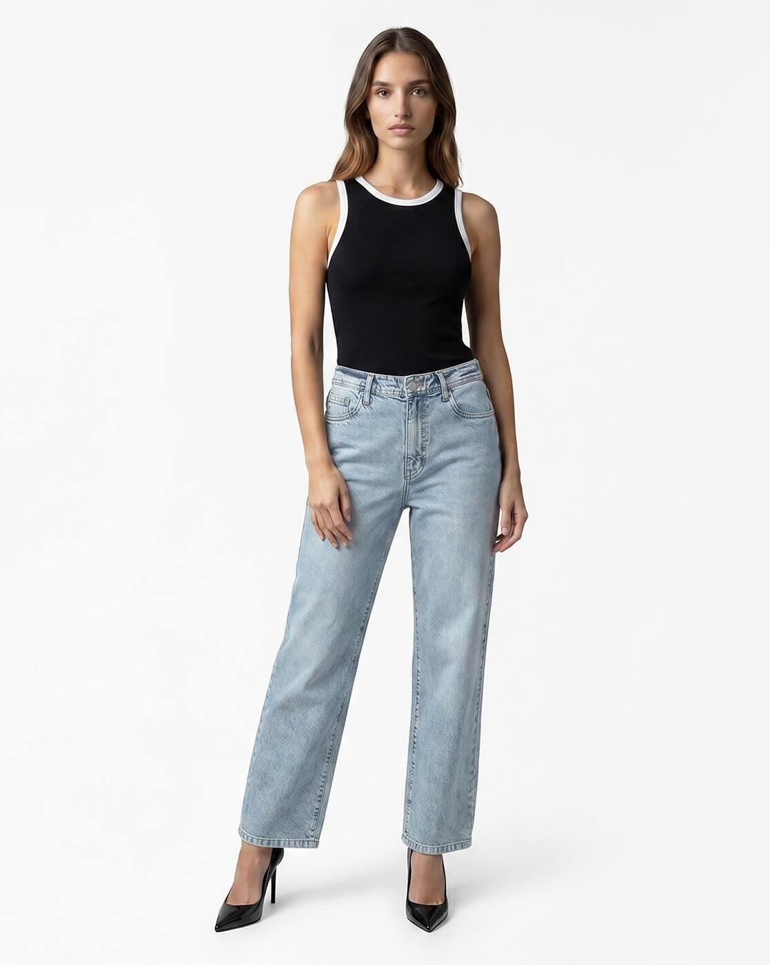 Women Wide-Leg Jeans