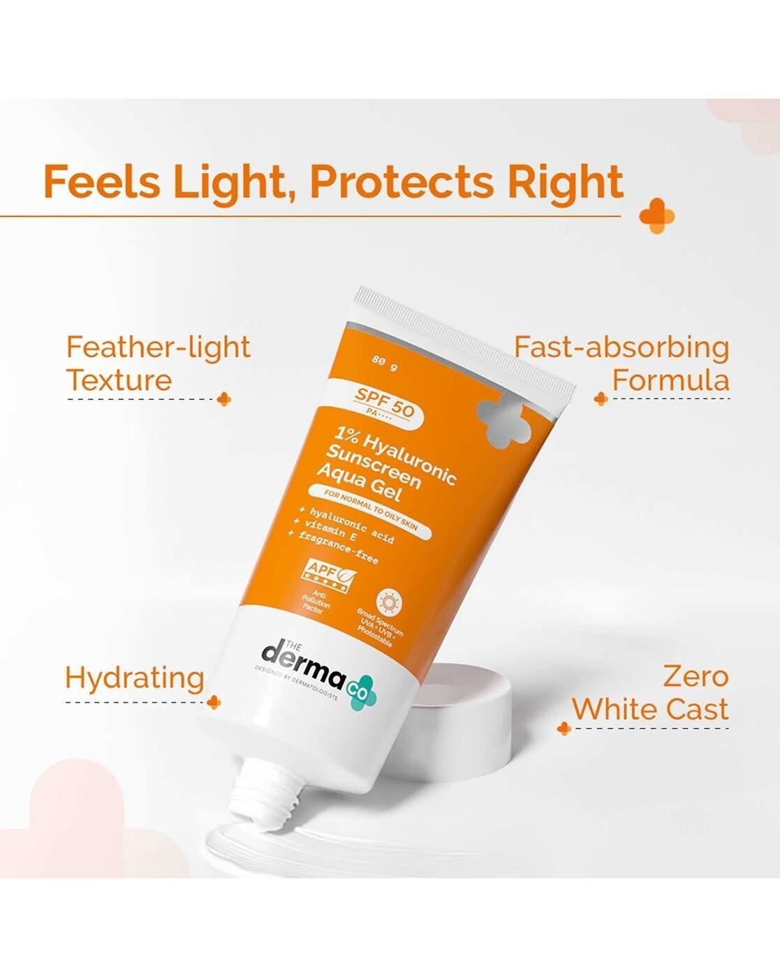 1 Hyaluronic Sunscreen Aqua Gel With SPF 50 PA++