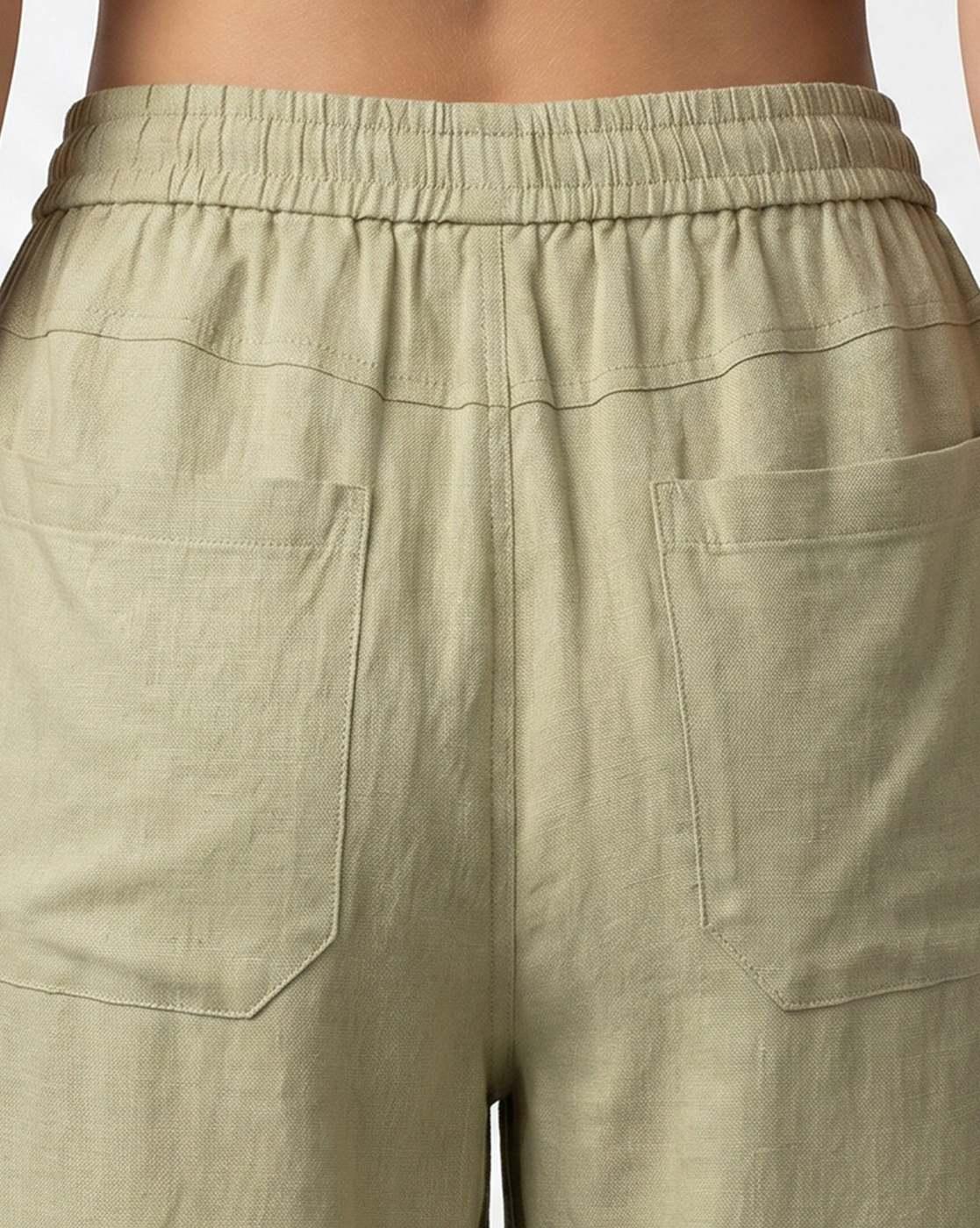 Women High-Rise Relaxed Fit Trousers