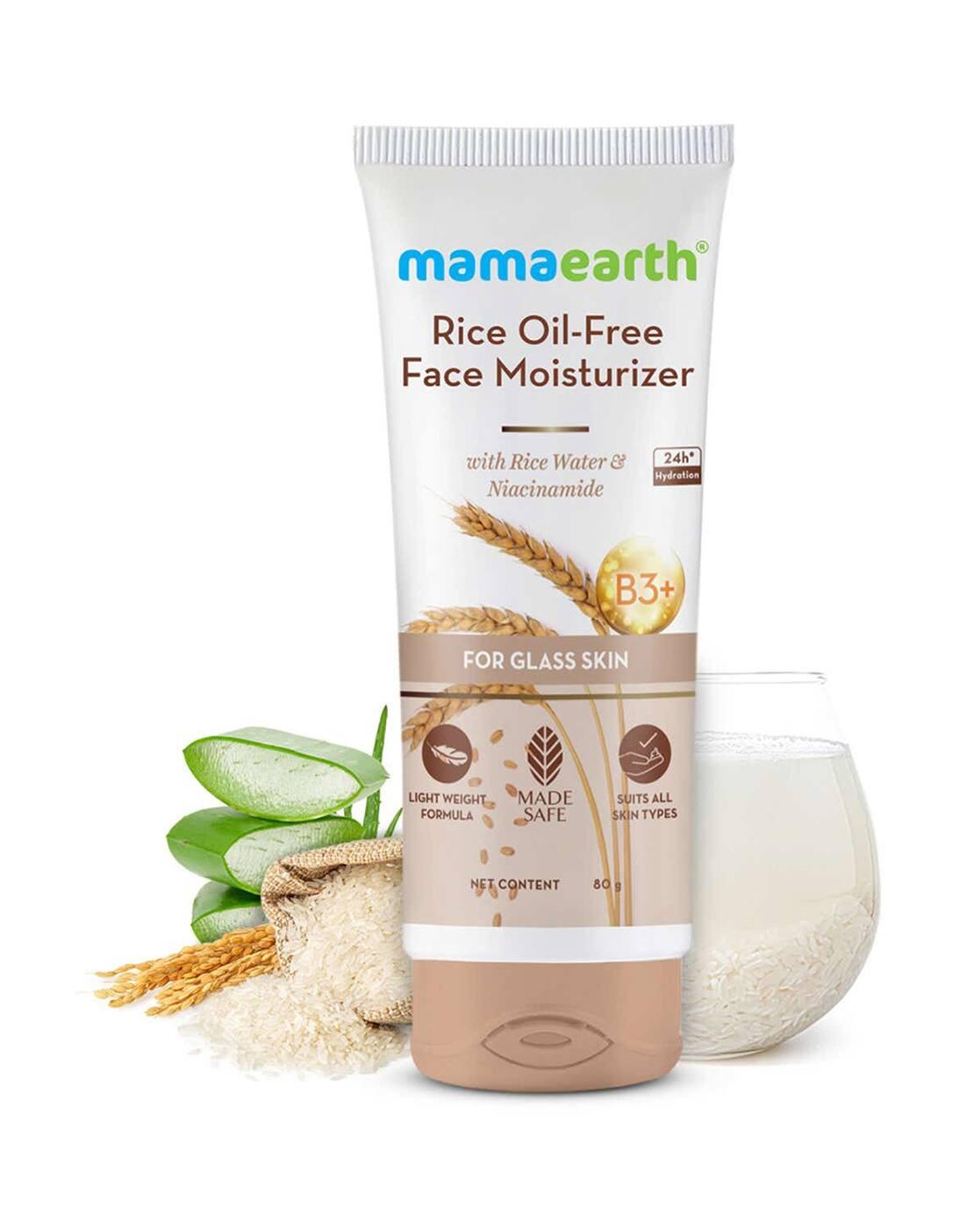 Rice Oil-Free Face Moisturizer With Rice Water & Niacinamide For Glass Skin