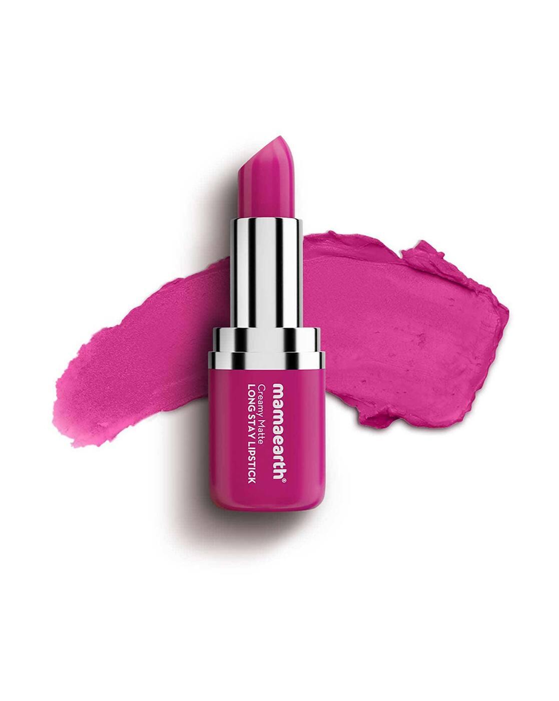 Creamy Matte Long Stay Lipstick with Murumuru Butter and Vitamin E - Pink Camellia