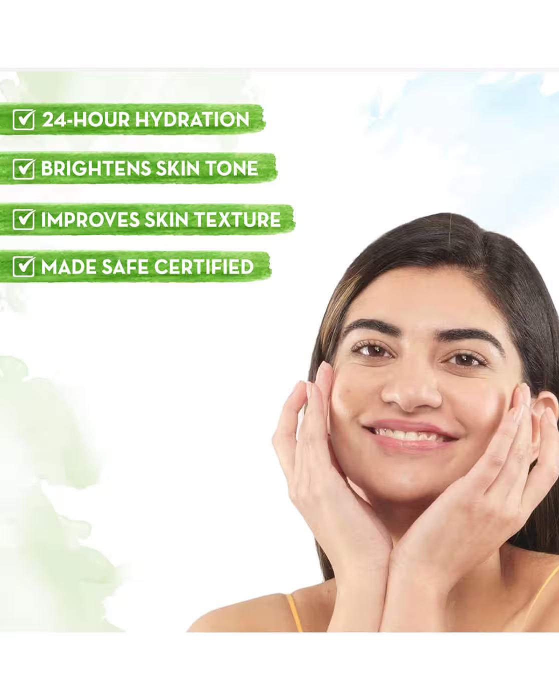 Rice Oil-Free Face Moisturizer With Rice Water & Niacinamide For Glass Skin