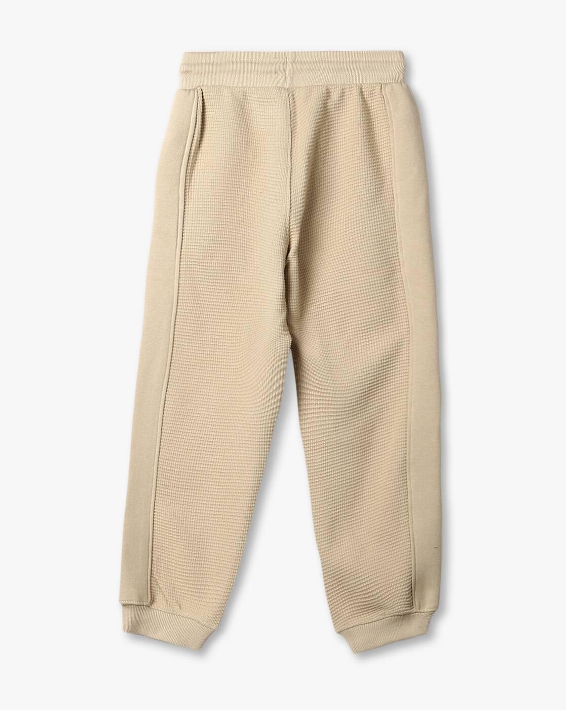 Boys Knitted Joggers with Drawstring Waist