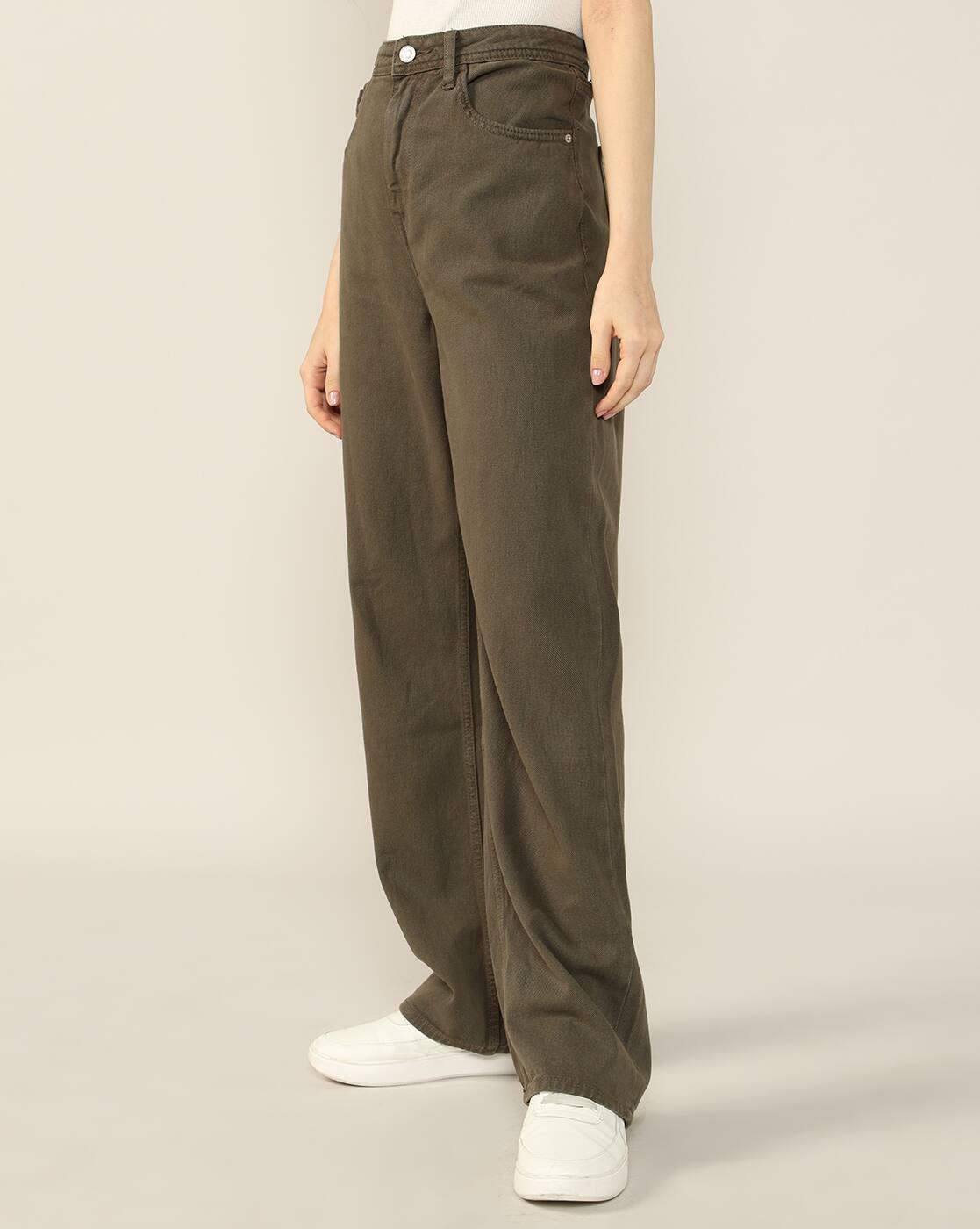 Women Lightly Washed Straight Jeans