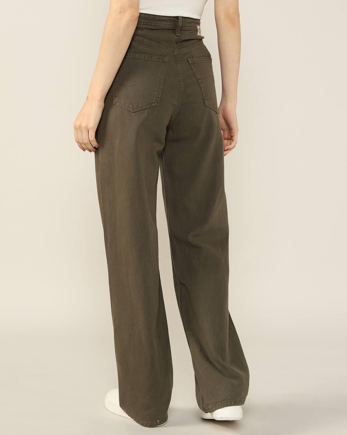 Women Lightly Washed Straight Jeans